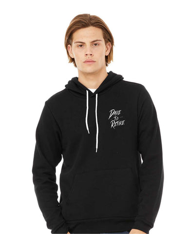 Dare to Retire Unisex Fleece Pullover Hoodie