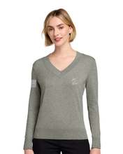 DTR × Brooks Brothers® Women’s Cotton Stretch V-Neck Sweater