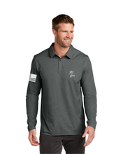 DTR Oceanside Heather Long Sleeve Polo